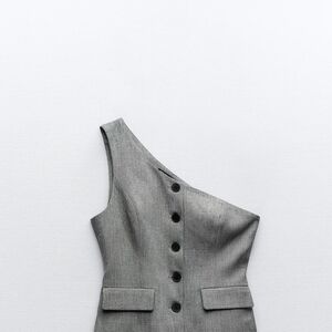 Zara Asymmetric Vest